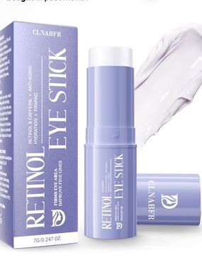 Retinol & Caffeine Eye Balm Stick for Dark Circles, Puffiness, Fine Lines New